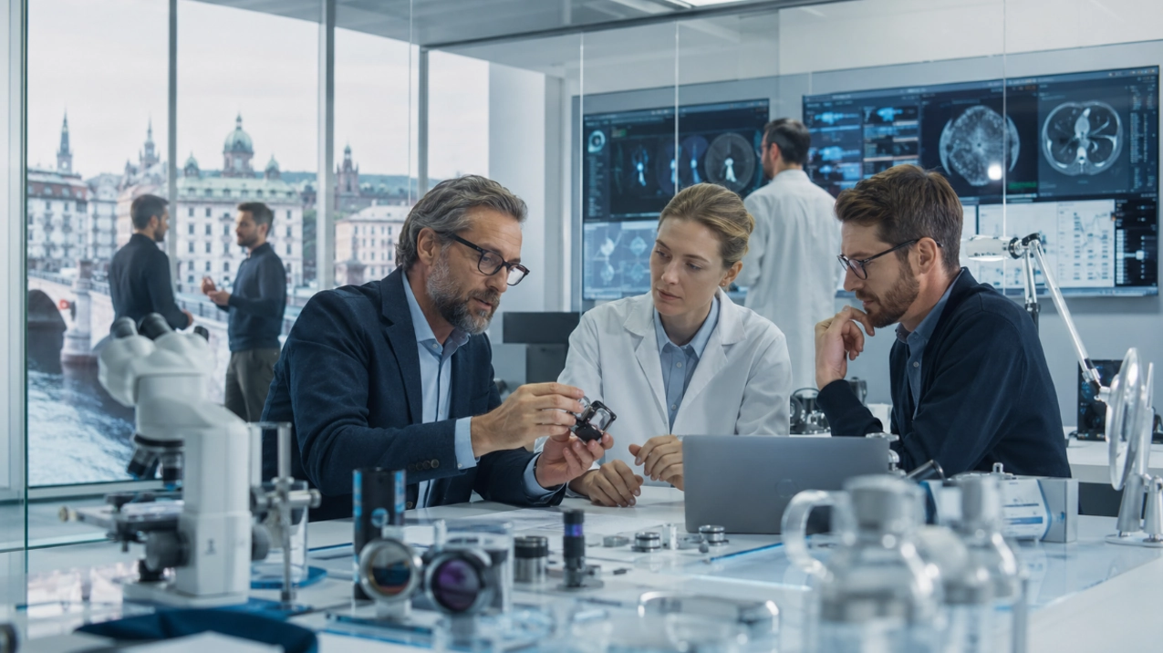 Innovation im Medizintechnik-Labor